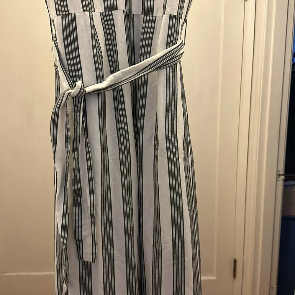 NWOT Rails White & Black Stripe Women’s Jumpsuit - Picture 4 of 9